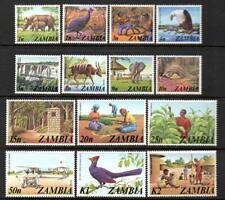 ZAMBIA MNH 1975 Definitive Set