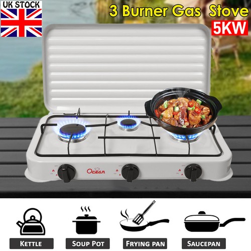 Portable gas stove burner - gas,