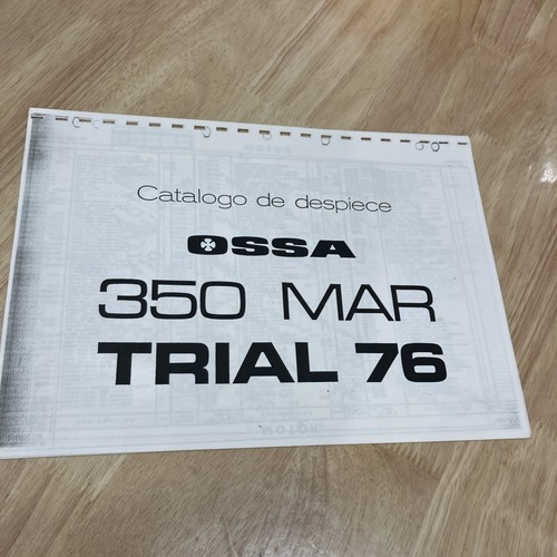Ossa moto 350 mar trial - ossa, 76