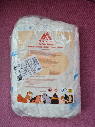 Flintronic pet paper bedding - paper,