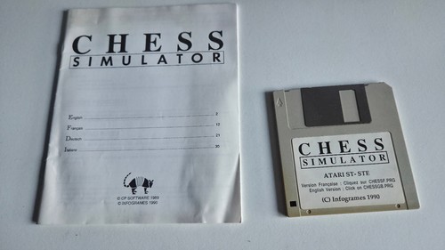 Chess simulator atari ste - chess,