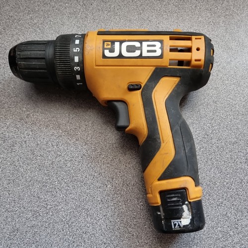 Jcb 12v ion cordless drill - jcb, li-ion