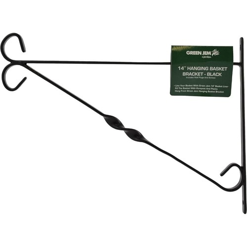 Hanging basket bracket heavy - hanging,