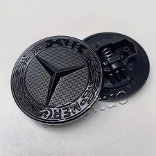 57mm Glossy Black Flat Hood