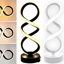 3 Colors Spiral LED Table Lamp