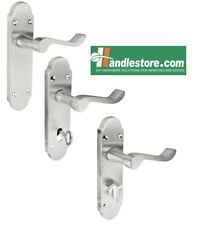 Shaped Scroll Satin Chrome