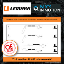 HT Leads Ignition Cables Set fits TOYOTA STARLET EP70L 1.0 84 to 89 1E-L Lemark