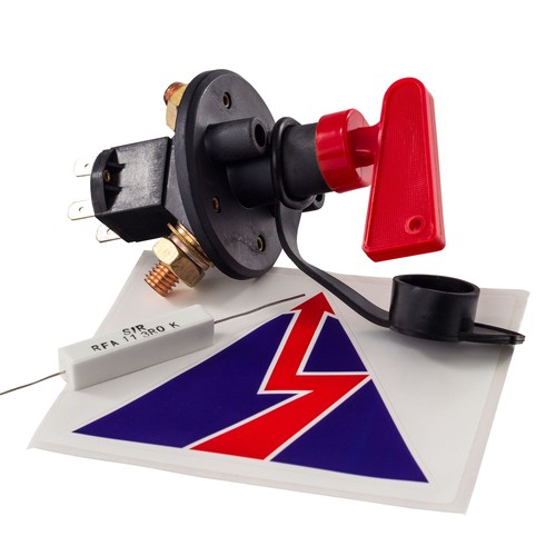 Master battery isolator cut - isolator,
