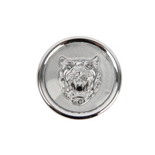 JAGUAR ALLOY WHEEL CENTRE BADGE IN SILVER XJ8 XJ6 XJS XF XK 1988-2012 MNA6249GA