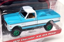 Greenlight 1/64 Barrett Jackson 1972 Chevrolet K10 4X4 Pickup CHASE Model Car