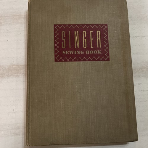 Vintage singer sewing - vintage, book