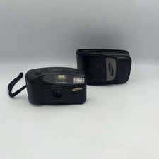 Samsung FF-222 Focus Free Auto Flash Vintage Film Camera 35mm Red-Eye Reduction