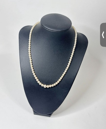 Mikimoto pearl necklace - pearl,