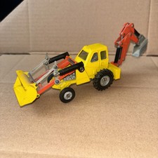 Dinky Toys Muir Hill 2WL Loader And Trencher, No 967, Die Cast, Rare, Yellow.