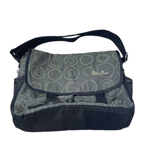 Silver cross changing bag - cross,