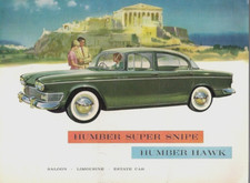 Humber Hawk Series II & Super