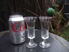 2 Vtg Standard Glass Sherry
