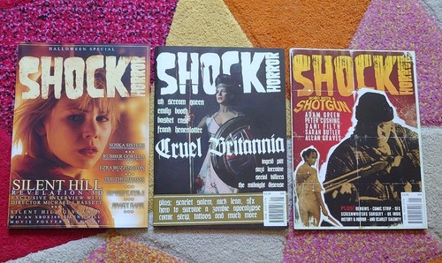 Shock horror magazines - job, lot