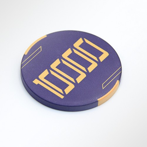 50pcs golden club ceramic - 50pcs,