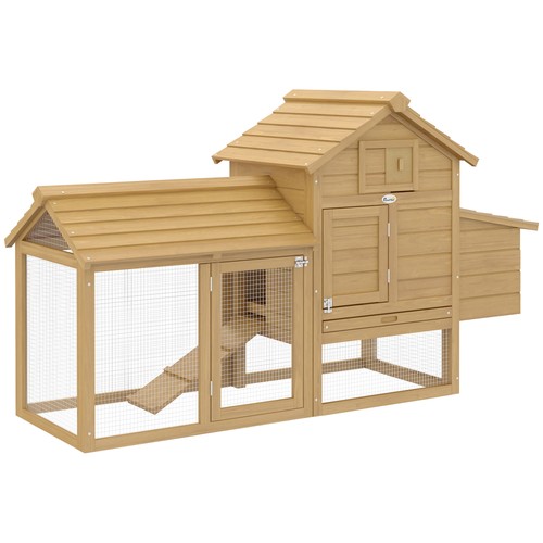 Pawhut chicken coop hen cage - hen,