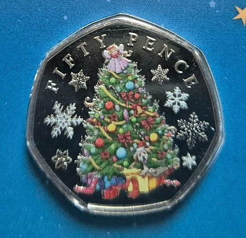 2021 coloured christmas tree - coloured,