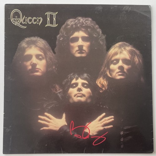 Signed brian may queen - queen, ii