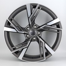 19"rs6e gunmetal  alloy wheels