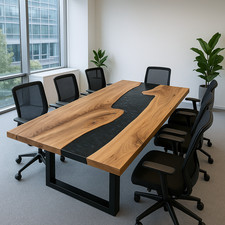 Handmade Black Epoxy Coffee