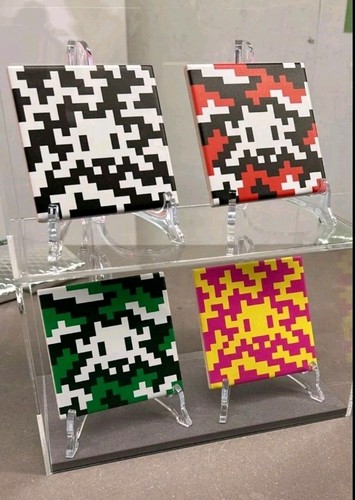 Invader camo tiles - camo, set