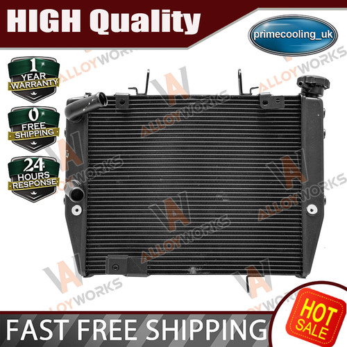 Aluminium radiator for triumph - aluminium,
