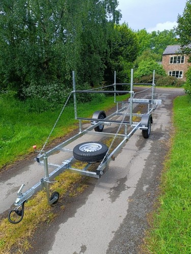 Rowing boat trailer - rowing,