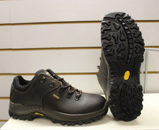Grisport Dartmoor Brown Leather Waterproof Walking Trail Shoes UK 8 EU 42