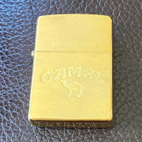 Zippo solid brass camel - solid,