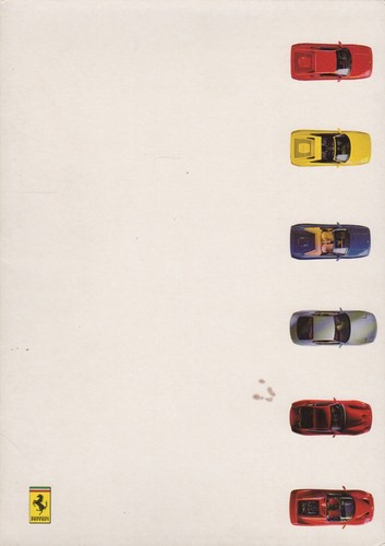 Ferrari brochures marketing - brochures,