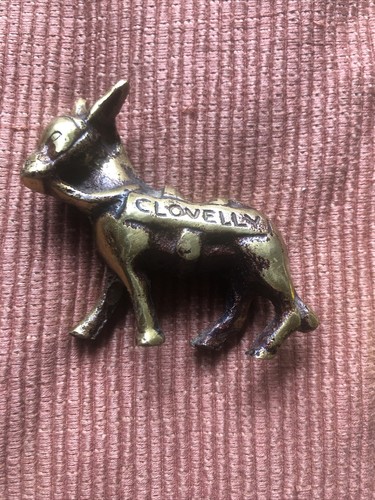 Bin brass donkey clovelly - brass,