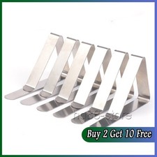 Steel Table Cloth Cover Clips Tablecloth Holder Clips Metal Pegs Picnic Prom UK