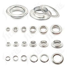 Eyelets Grommet Stainless Steel Eyelet With Washer Leather Craft Repair Grommet