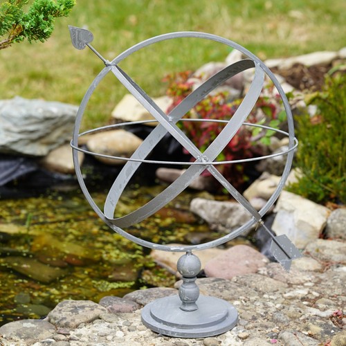 Wrought iron armillary - xl,