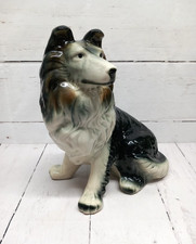 Large Border Collie Pottery