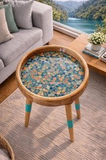 Handcrafted Mango Wood Side