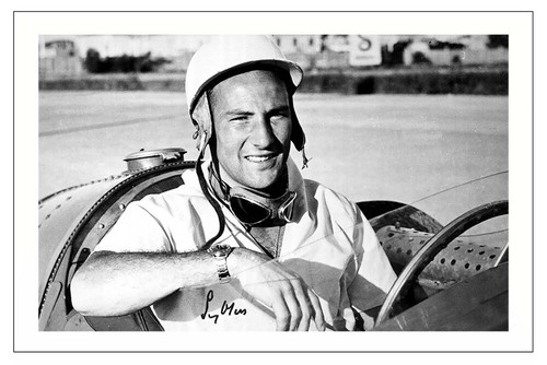 Stirling moss signed autograph - signed,