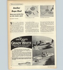 1970 PAPER AD Grady White