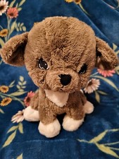 H&M Brown Dog With White Paws