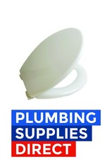 Shires - Magnia Unison Economy Toilet Seat In White - U045001