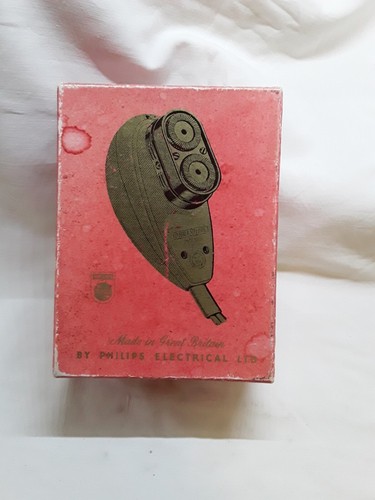 Vintage philips philishave box - vintage,