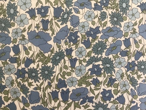 Liberty fabric poppy - poppy, daisy