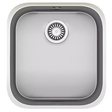 FRANKE LUCCA 1 BOWL STAINLESS STEEL KITCHEN SINK 494MM X 200MM(sink only )