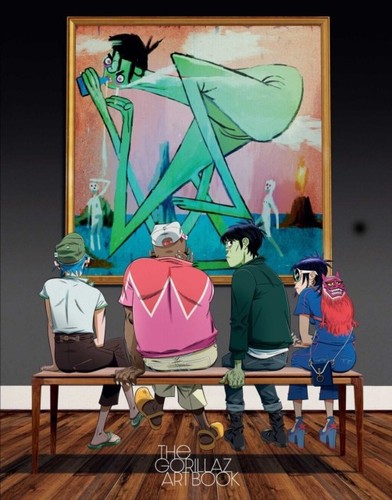 The gorillaz artbook jamie - gorillaz,