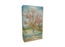 Flowering peach tree Vincent van Gogh Poster Print Framed Canvas Wall Art
