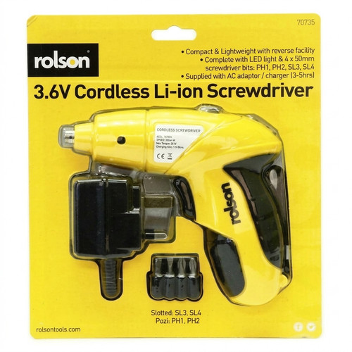Cordless electric - 3.6v,